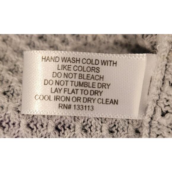 Lisa Todd Womens Cotton Love Language Graffiti Print Long Sleeve Sweater Size XS - Picture 10 of 10